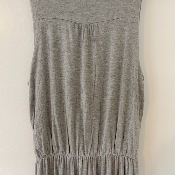 ❌SOLD❌  Lush Heathered Grey Maxi Dress - Picture 2 of 2